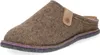 A single brown slipper is shown from a side-angle on a white background. Produktbild-Vorschau