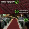 Flurläufer Teppichläufer Textil Fußmatte AZTEK Genarbt Rot Produktbild-Vorschau 2