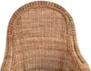 KRINES HOME Wygodny fotel rattanowy z wysokim oparciem Podgląd zdjęcia produktu 6