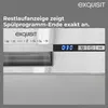 Close-up of a dishwasher control panel with text overlay. Produktbild-Vorschau