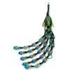 Metall Garten-Figur Pfau 85cm bunt Dekofigur groß Produktbild-Vorschau 4