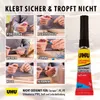 UHU Sekundenkleber blitzschnell Gel, 3g, Gel, RoHS, REACH, Produktbild-Vorschau 10