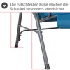 CASARIA® Hollywoodschaukel 2 Sitzer wetterfest Atlantik Produktbild-Vorschau 5