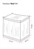 Moustiquaire Deconet MED L - L 210 x l 160 cm - BLANC - 2 Voir les images du produit 2