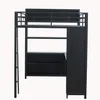 Hochbett mit Schreibtisch, Regal, Kleiderschrank und Produktbild-Vorschau 12