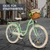 Milord Komfort Fahrrad Mit Weidenkorb Damenfahrrad, 26 Produktbild-Vorschau 6