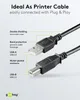 Goobay USB 2.0 Hi-Speed Kabel, Schwarz, USB 2.0-Stecker Produktbild-Vorschau 4
