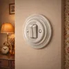 Podtynkowy porcelanowy podwójny przełącznik retro I PR1 Podgląd zdjęcia produktu 5