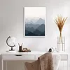 Poster - Poster ohne Rahmen - Berge Grafiken Buntstift - Produktbild-Vorschau 5