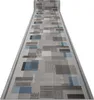 Läufer Antirutsch LISTRA Geometrisch, rutschfest grau 67cm Produktbild-Vorschau 1