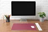 MuchoWow® Mauspad Mousepad Rot - Einfarbig 60x30 cm - Produktbild-Vorschau 5