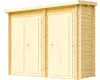 Gartenhaus Outdoor Life Bari 1 280 x 135 cm natur Produktbild-Vorschau 2