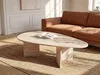 Couchtisch – Travertin-Optik Beige – LOMARETI Produktbild-Vorschau 2