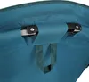 A close-up view of the fabric and metal frame of a camping chair. Produktbild-Vorschau