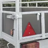 2 x Dreieck Reflektoren für Anhänger mit E4, Katzenaugen Produktbild-Vorschau 9