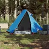 vidaXL Kuppel-Campingzelt 2 Personen Blau Wasserdicht Produktbild-Vorschau 3