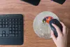 MuchoWow® Mauspad Mousepad Marienkäfer auf Löwenzahn 20x20 Produktbild-Vorschau 4
