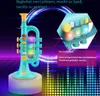 Spielzeug-Musikinstrument Glühende Musiktrompete-Grüner, Produktbild-Vorschau 7
