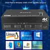 Přepínač KVM pro dva monitory kompatibilní s DP/HDMI, Náhled obrázku produktu 2