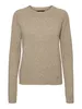Vero Moda Doffy O-neck Pullover Braun L Frau Braun L Produktbild-Vorschau 3