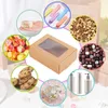 BENECREAT 30 Packungen Brown Kraft Paper Boxes mit Produktbild-Vorschau 6