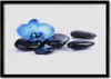 Bild 100x70 MDF-Rahmen Wandkunst Blumen-Stones-Kunst Produktbild-Vorschau 1