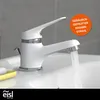 eisl SPEED Waschtischarmatur mit Zugstange, Wasserhahn Bad Produktbild-Vorschau 7