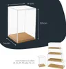 HMF Vitrine, Acryl, glasklar, 14 x 14 x 22 cm, mit Staub- Produktbild-Vorschau 5