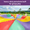 THE TWIDDLERS XXL Regenbogen Schwungtuch 6 Meter mit 24 Produktbild-Vorschau 2