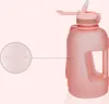Hydracy Wasserflasche 2,3 L Rosa Mit Zeitmarken und Produktbild-Vorschau 4