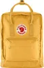 A yellow Fjällräven Kånken backpack is shown from the front against a white background. Anteprima dell’immagine prodotto