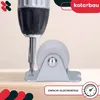KOTARBAU® Transportrollen 33 mm Gummi Univer. Stahlrahmen Produktbild-Vorschau 4