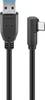 goobay USB-C St>USB A 3.0 90° St bk 1,5m Anteprima dell’immagine prodotto 7