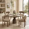 Lot de 4 Chaises de Salle à Manger en Bois Massif, Design Voir les images du produit 2