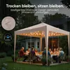 Quictent Pavillon 3x3m Wasserdicht Faltpavillon Stabil Produktbild-Vorschau 4