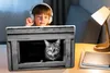 MuchoWow® Laptop Aufkleber Sticker Cover Katze kommt aus Produktbild-Vorschau 3