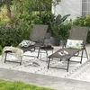 GOPLUS Sonnenliege 2er Set klappbar, 189cm Gartenliege aus Produktbild-Vorschau 7