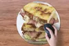 MuchoWow® Mauspad Mousepad Turm der Sandwiches 50x50 cm - Produktbild-Vorschau 3