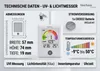 techno line WS 9320 UV-Strahlungsmonitor mit UV-Index Produktbild-Vorschau 6