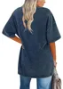 Locker sitzendes, gewaschenes Vintage-T-Shirt aus Baumwolle Produktbild-Vorschau 2