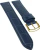 Uhrenarmband | Kalbsleder mit Louisiana Kroko Optik Produktbild-Vorschau 1