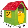 Dohany Spielhaus grün rot Kinderspielhaus Gartenhaus Indoor Produktbild-Vorschau 4