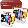 10pk Druckerpatronen für CANON TS5055 TS5053 TS5052 TS5051 Produktbild-Vorschau 1