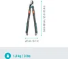 GARDENA TeleCut Pro L 12041-88 Lopper Bypass Náhled obrázku produktu 3