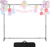 SucceBuy Hintergrundständer-Set, 2,1 x 3 m, beweglich, für Produktbild-Vorschau 1