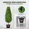 2er-Pack 3' künstlicher Buchsbaum-Formschnittbaum Produktbild-Vorschau 4