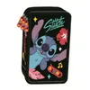 Astuccio a tre lembi con accessori Stitch Black Aloha Anteprima dell’immagine prodotto 5