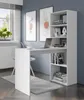 Písací stôl s policami HARMONY 120 cm WHITE MATT- Písací Náhľad obrázku produktu 2