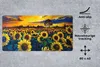MuchoWow® Schreibtischunterlage Gemälde - Ölfarbe - Blumen Produktbild-Vorschau 2
