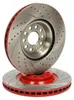 2 dischi freno anteriori MASTER-SPORT per VW Golf VII Anteprima dell’immagine prodotto 2